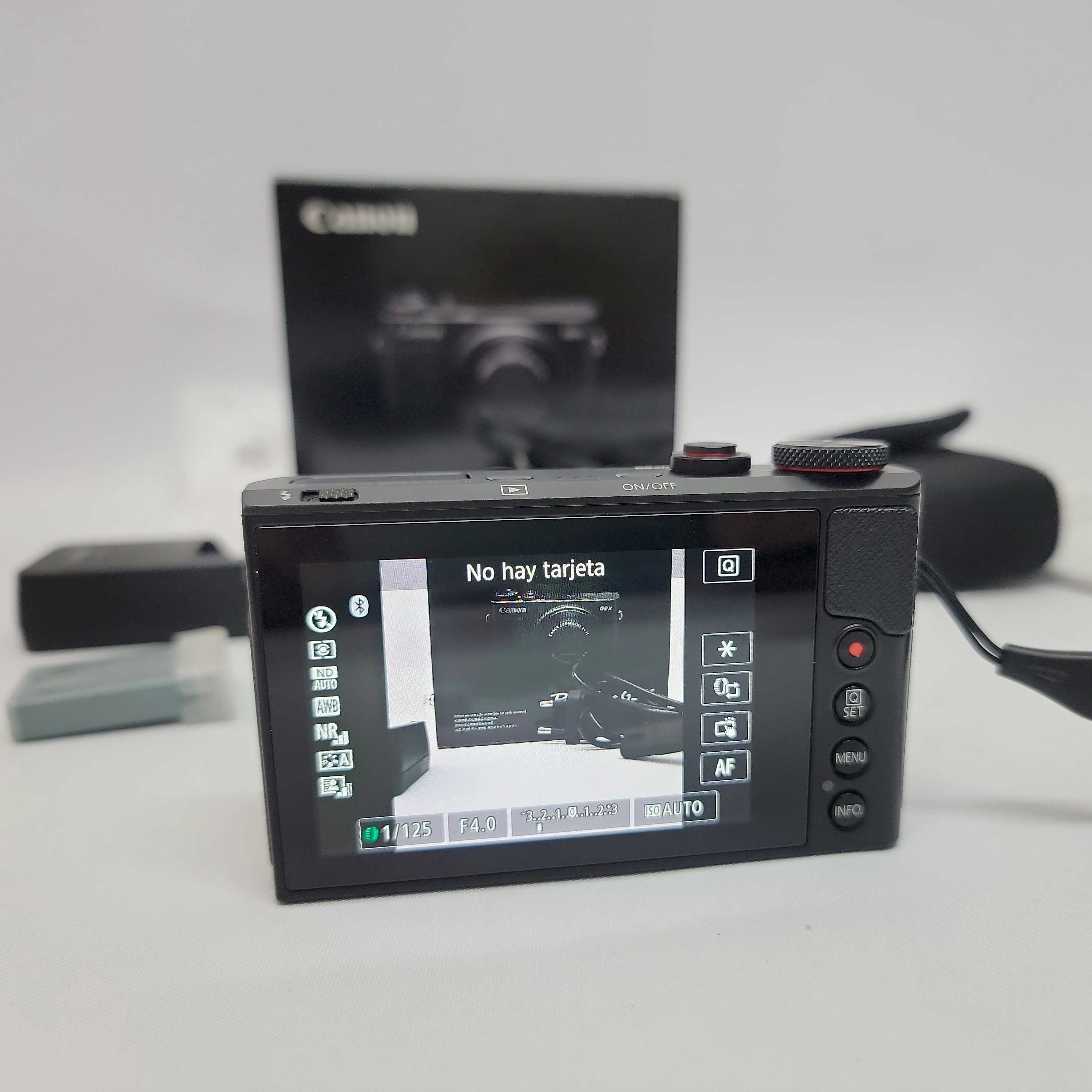 Canon Powershot G9 X mark II como nova - garantia