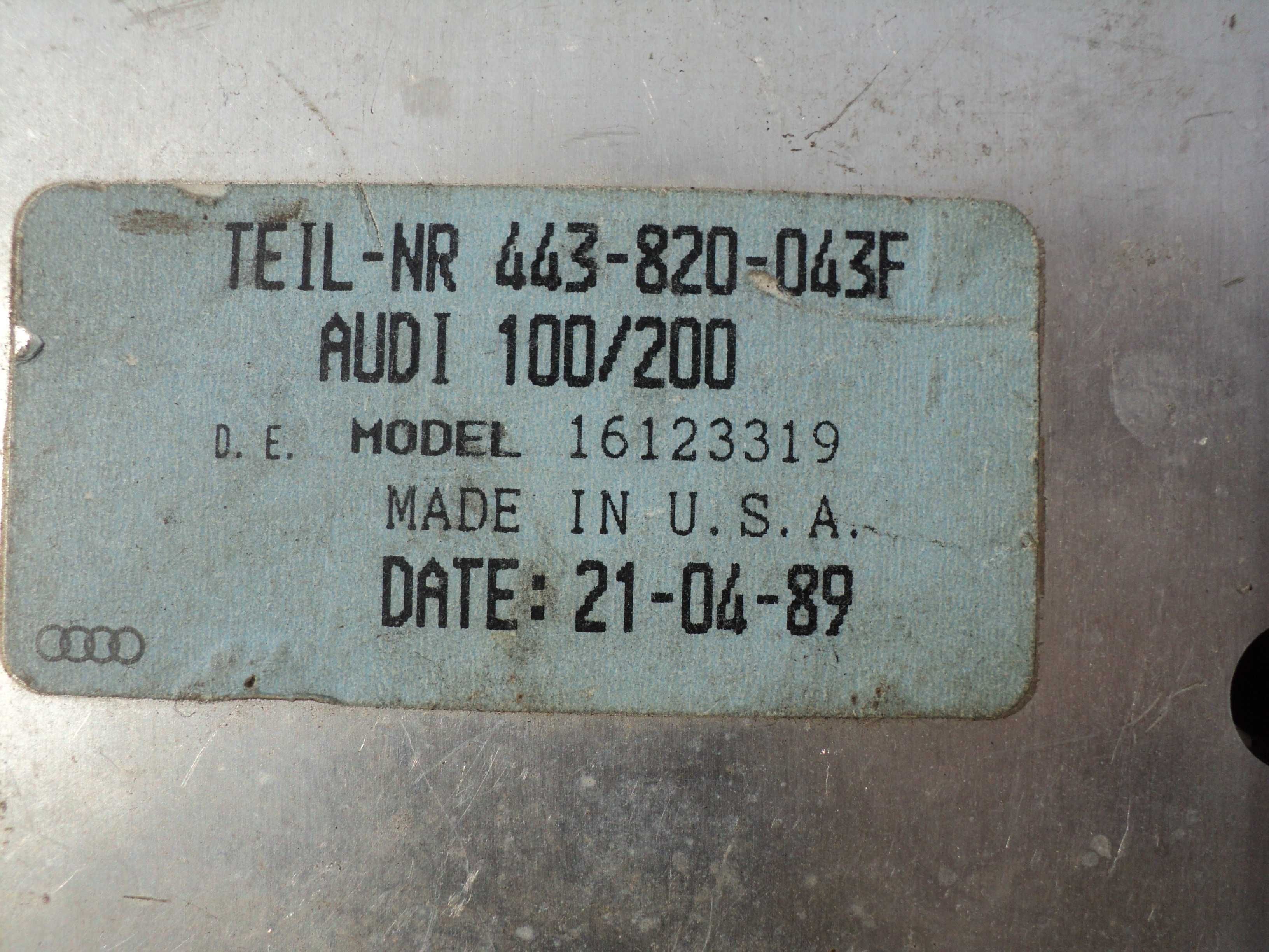 Panel sterowanie klimatyzacji Audi 80 , 100 , 200