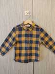Camisa xadrez menino Zara