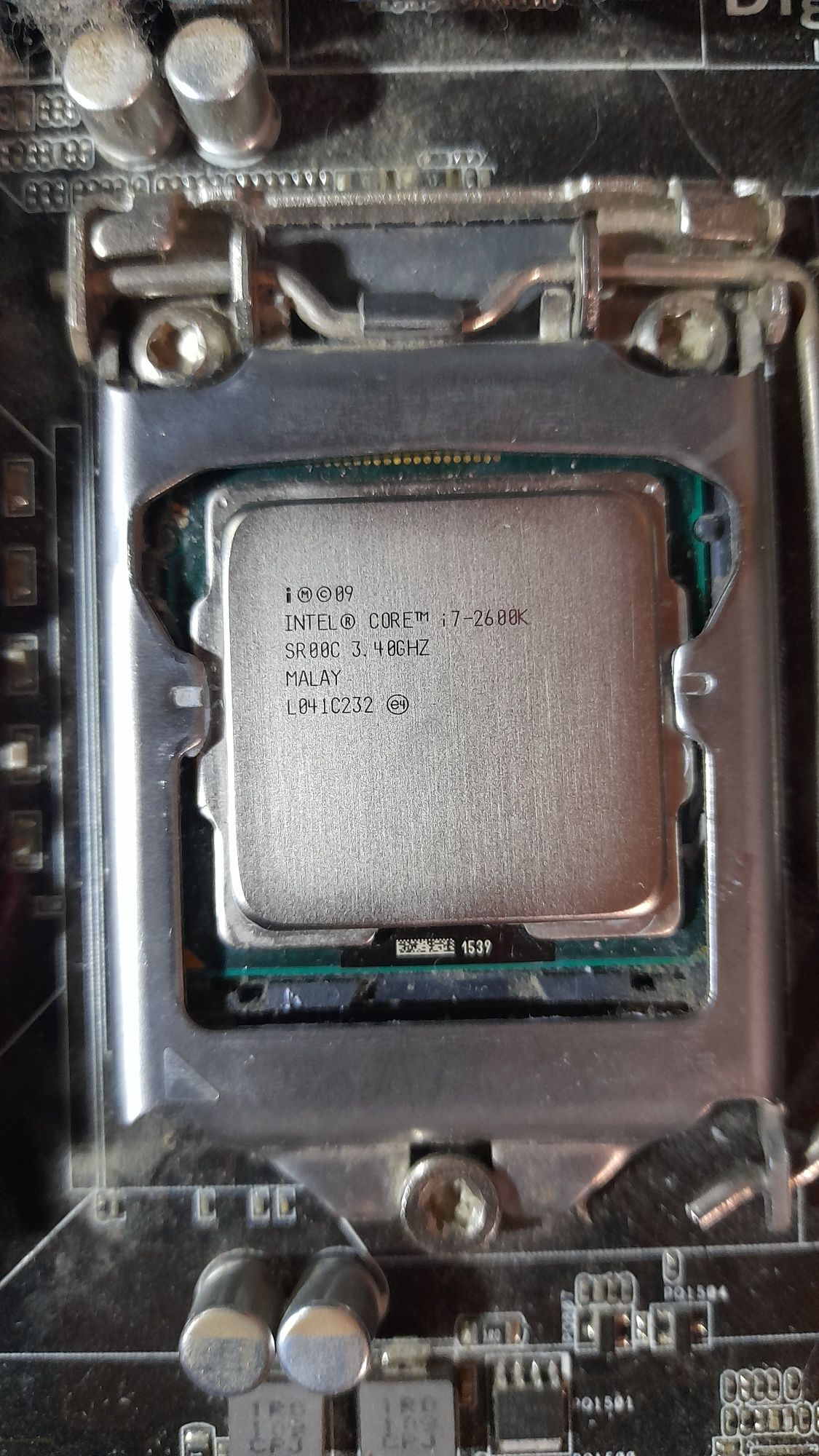 Комплект Материнка Asus p8p67 ,процессор intel core i7 2600k, озу 16gb