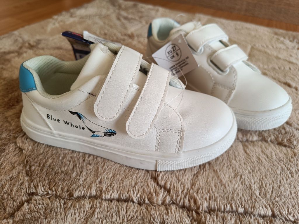 Nowe buty sneakersy białe