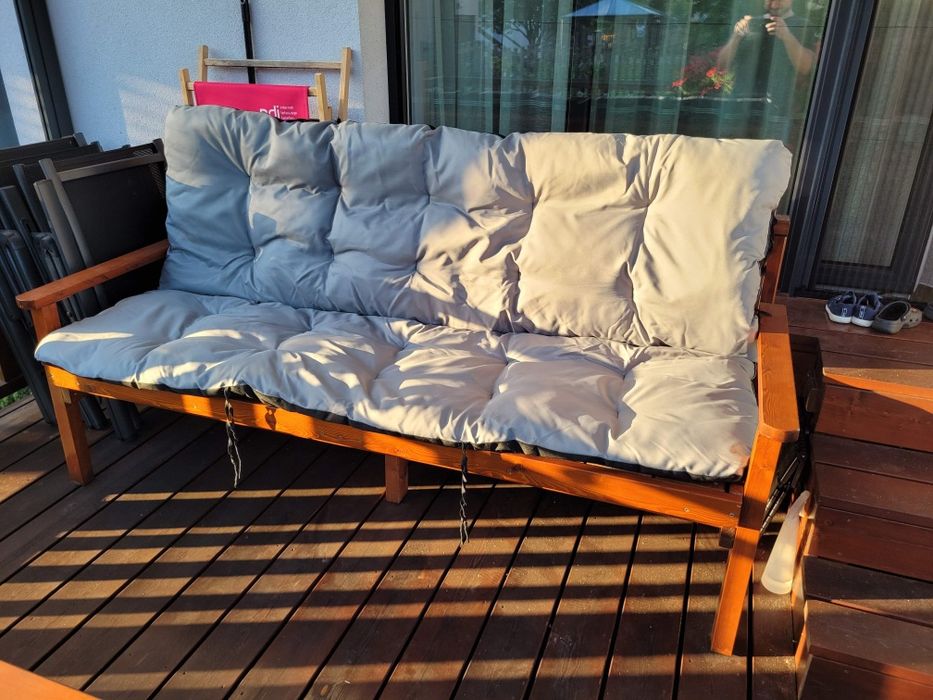 Ławka ogrodowa z modrzewia syberyjskiego