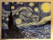 Van Gogh Gwiezdzista noc reprodukcja drewniany blejtram