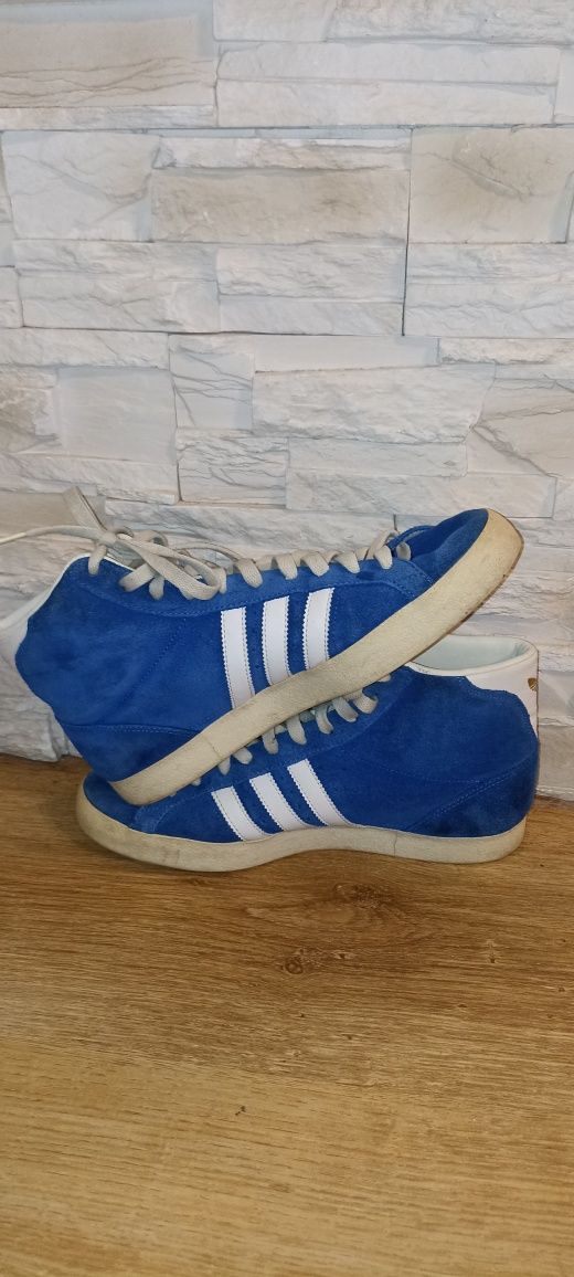 Buty Sportowe Adidas Za Kostkę Nr 42 2/3 Stan Bardzo Dobry.