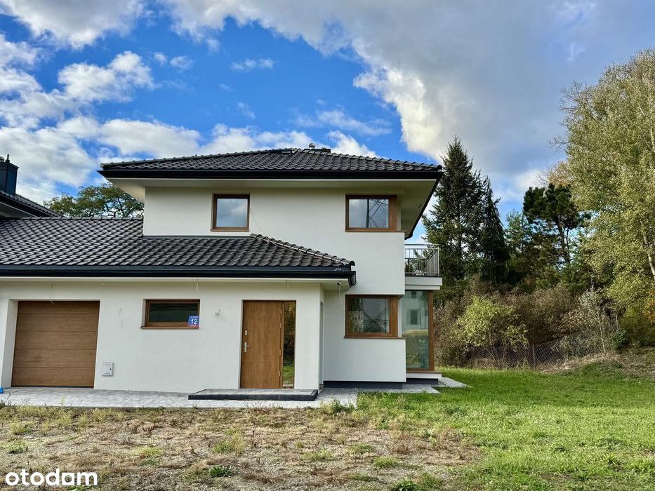 Nowoczesny dom - 5 pokoi , działka 919m2 , 150m od rzeki Świder