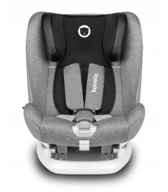 Fotelik samochodowy Lionelo OLIVER Isofix lub pasy 9-36 kg