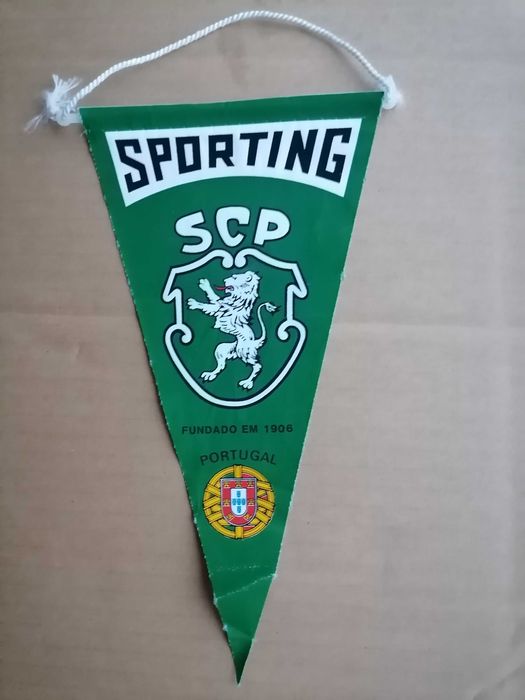 SPORTING Galhardete "Vintage" e Cartão Joaquim Agostinho