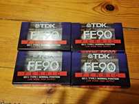 4 Kasety FE90 Ferric - w folii