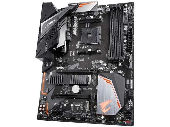 Материнская плата Gigabyte B450 AORUS ELITE v2
