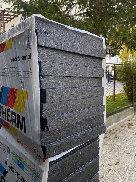 3 paczki Styropianu grafitowego Austrotherm EPS Fasada Premium - 12 cm