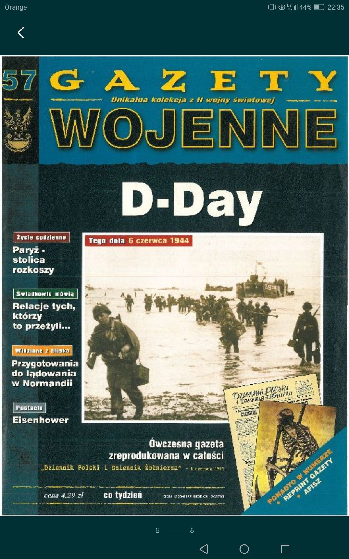 Zestaw Gazety wojenne