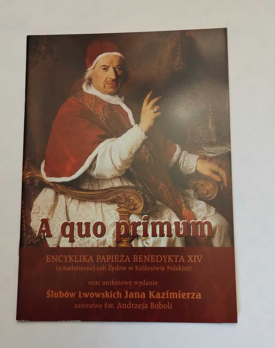 Encyklika Papieża Benedykta XIV. A quo primum