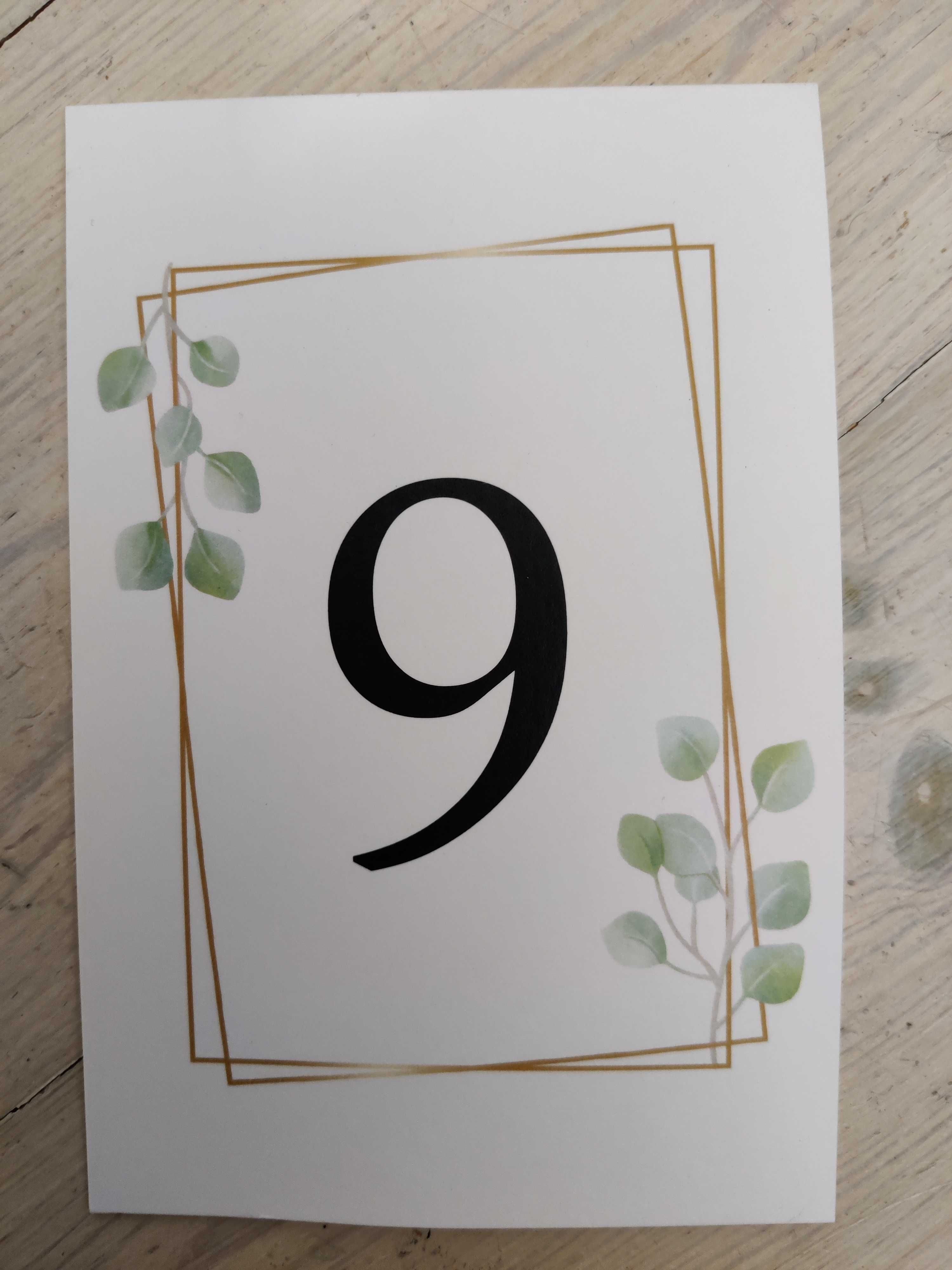 Tablica na wesele i numery na stół