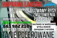 USUWANIE RYS/Ubytków w lakierze-Bez Lakierowania/Wgnieceń PDR/Warszawa