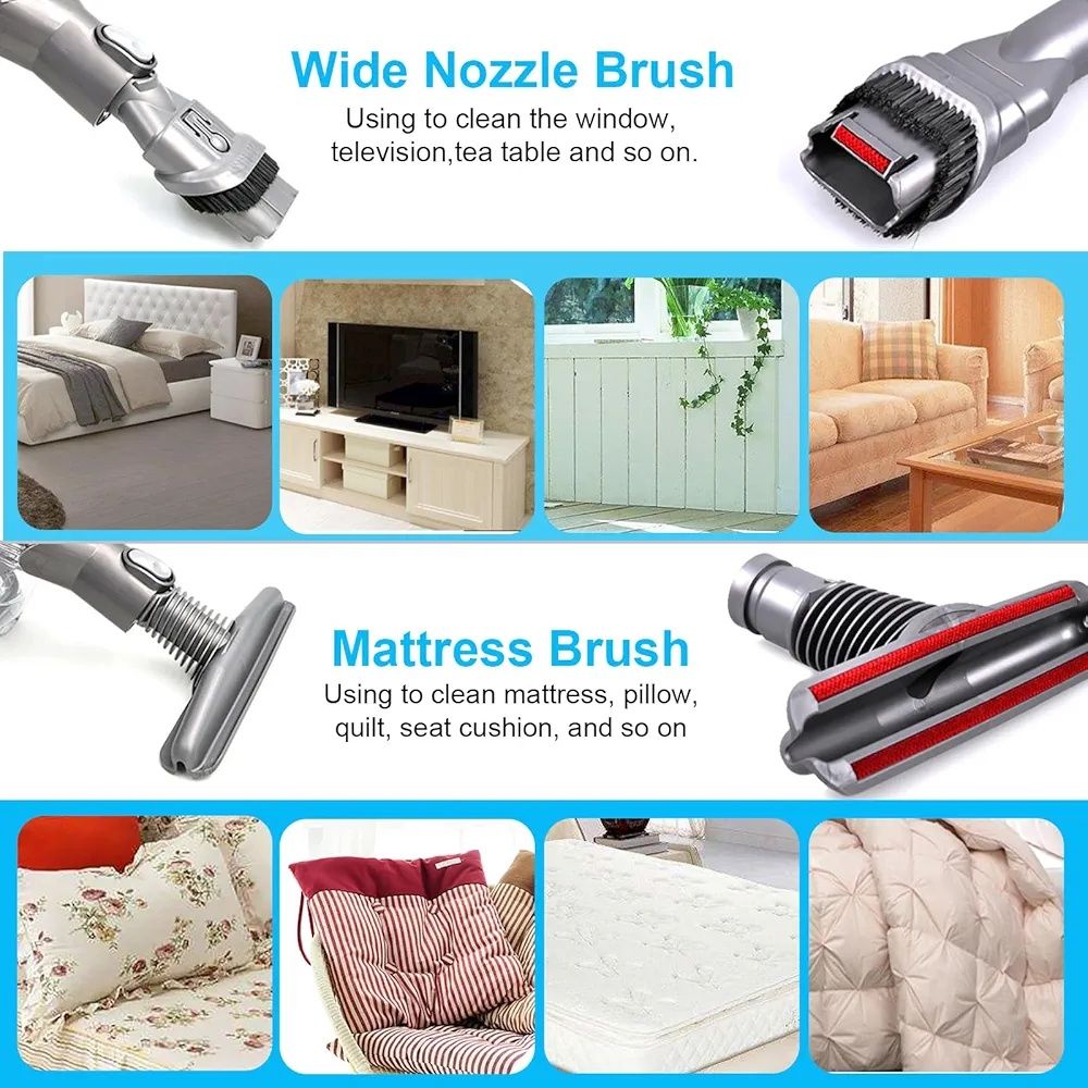 Wymienne końcówki do Dyson 7szt