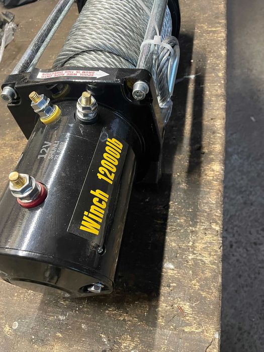 Лебідка автомобільна електрична Energy winch 12000LBS 5,5т лебедка