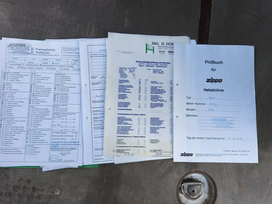 Podnośnik nożycowy Zippo 8090 3.5 tony