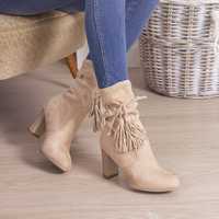 Botki beige rozmiar 38 nowe