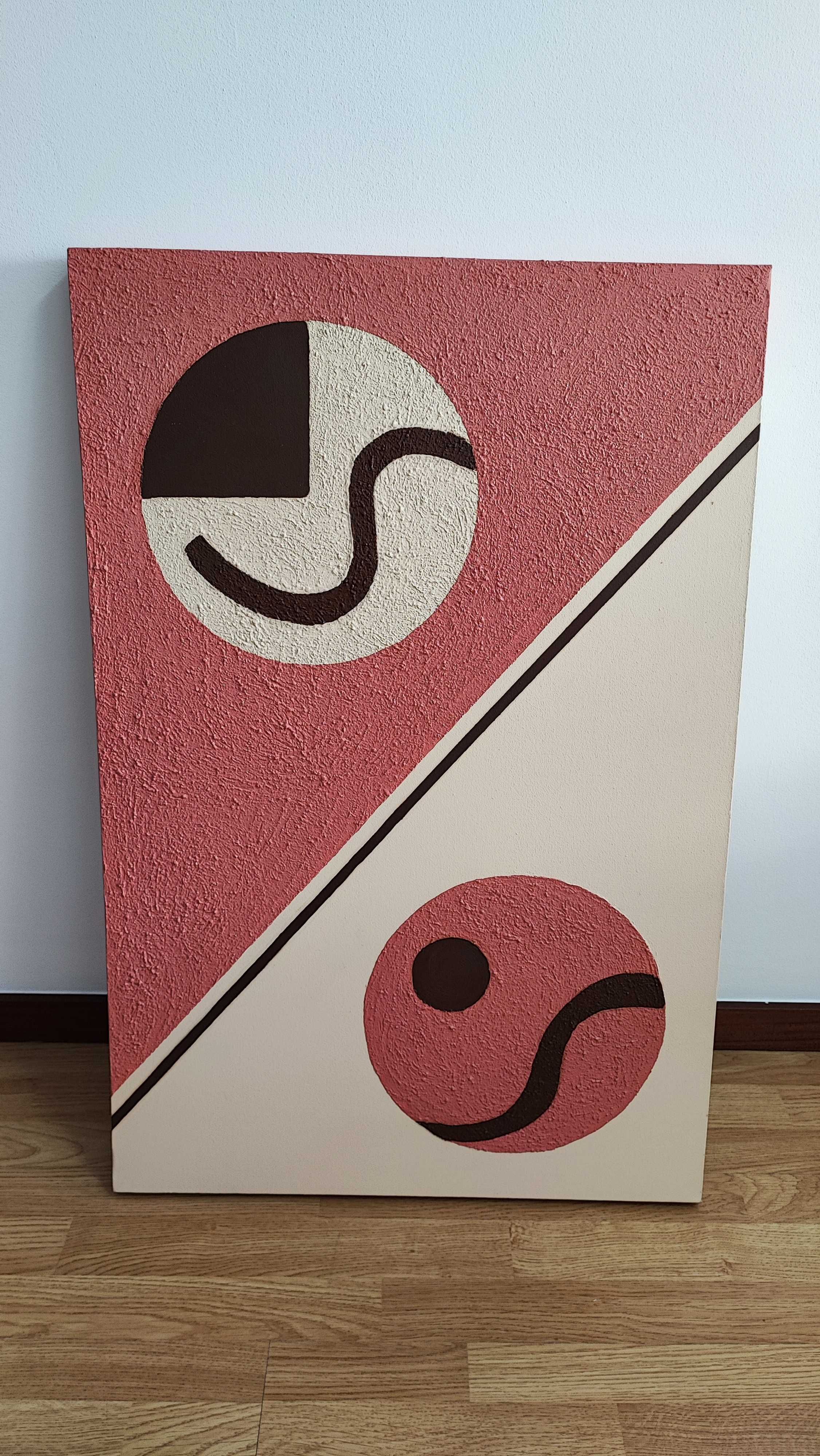 Quadros pintados à mão