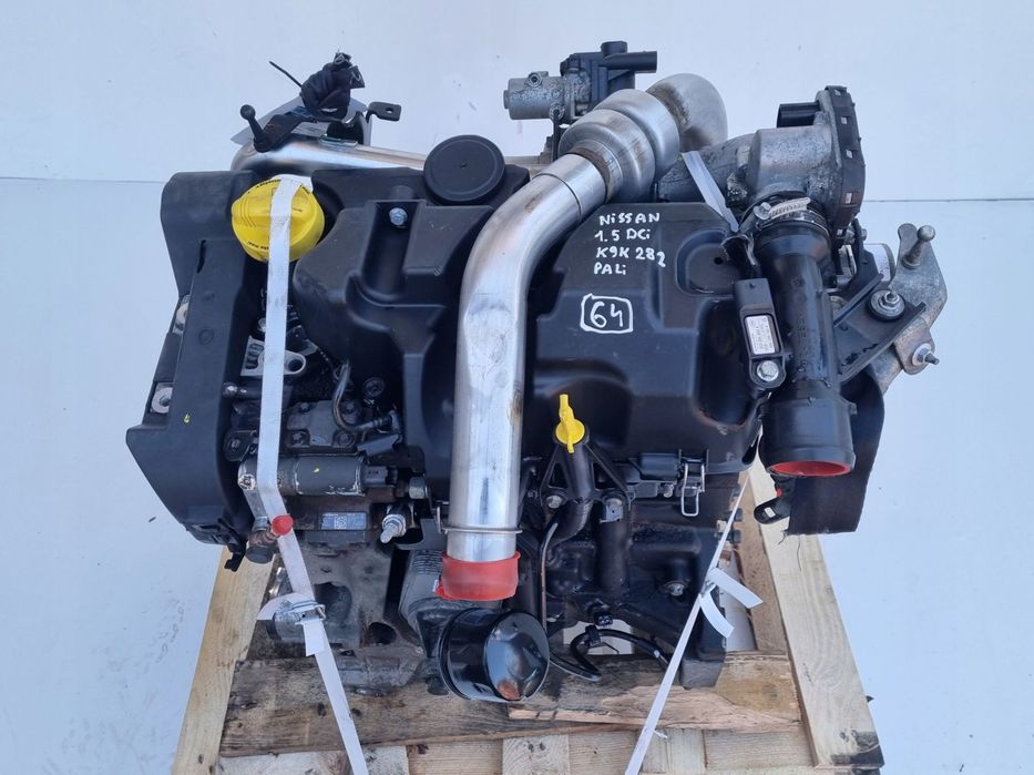 SILNIK KOMPLET Nissan Qashqai 1.5 DCI udokumentowane 156tyś K9K282