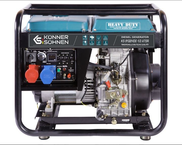 Дизельний генератор KS 9102HDE-1/3 ATSR (EURO II)
230/400
Макс./ном. п