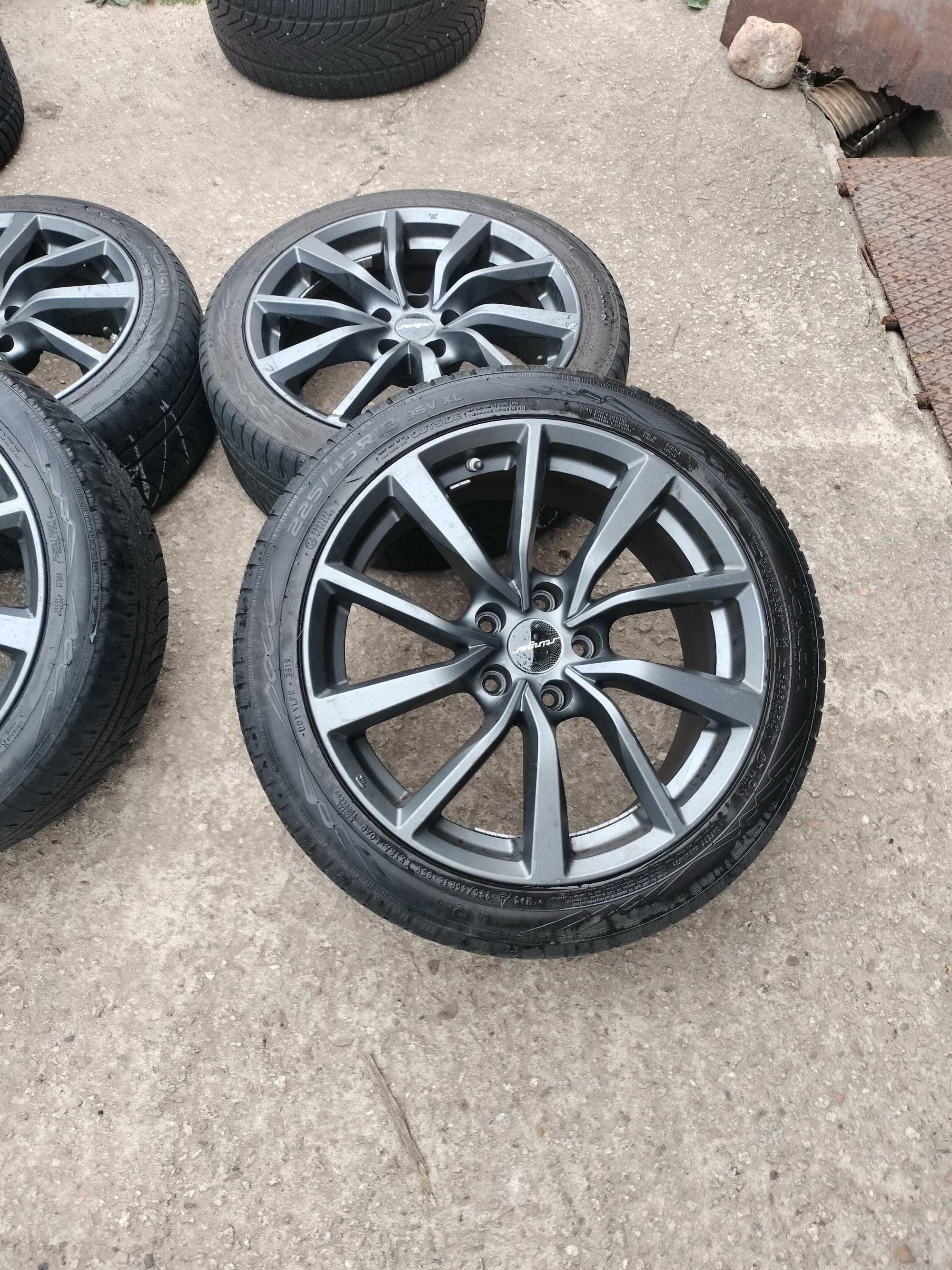 koła MAK 18 cali 5x114 Toyota Kia Honda i inne 225/45 r18 ZIMA