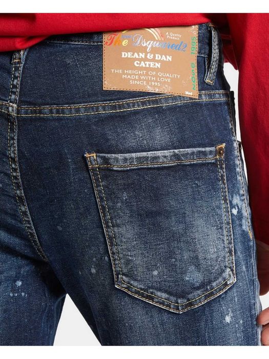 DSQUARED2 jeans dark moldy WASH COOL GUY jeans roz. 52 ORYGINAL