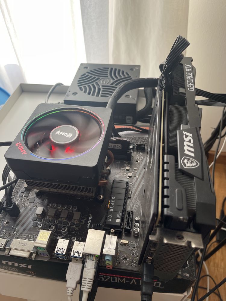Placa Gráfica MSI RTX 3070 8GB VENTUS 3X