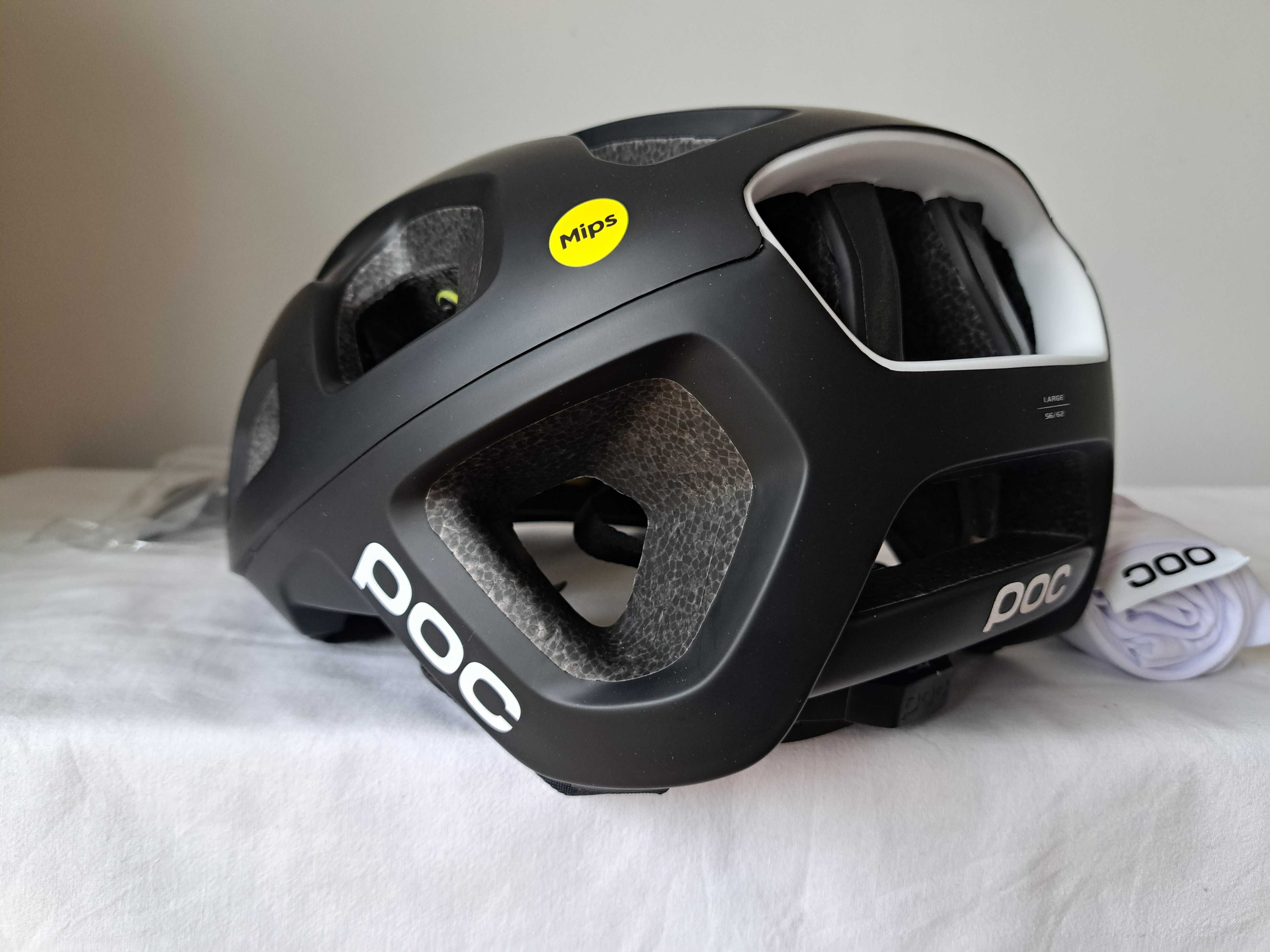 Kask rowerowy Poc Octal Mips Uranium Black Matt L 56-62cm