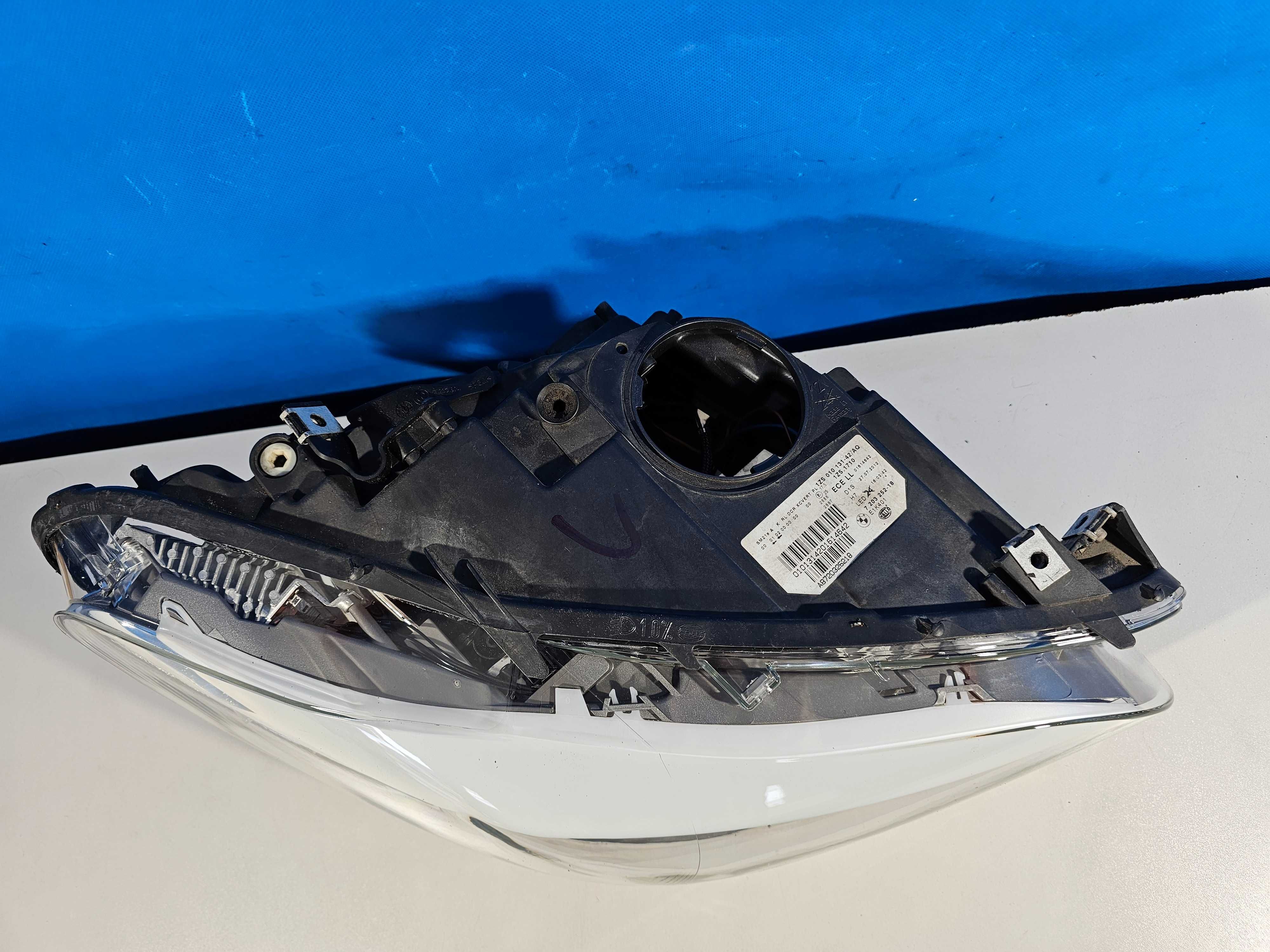 Bmw F10 Lampa Przód Przednia Bi-Xenon Skrętna Skrętny Prawa EU IGŁA