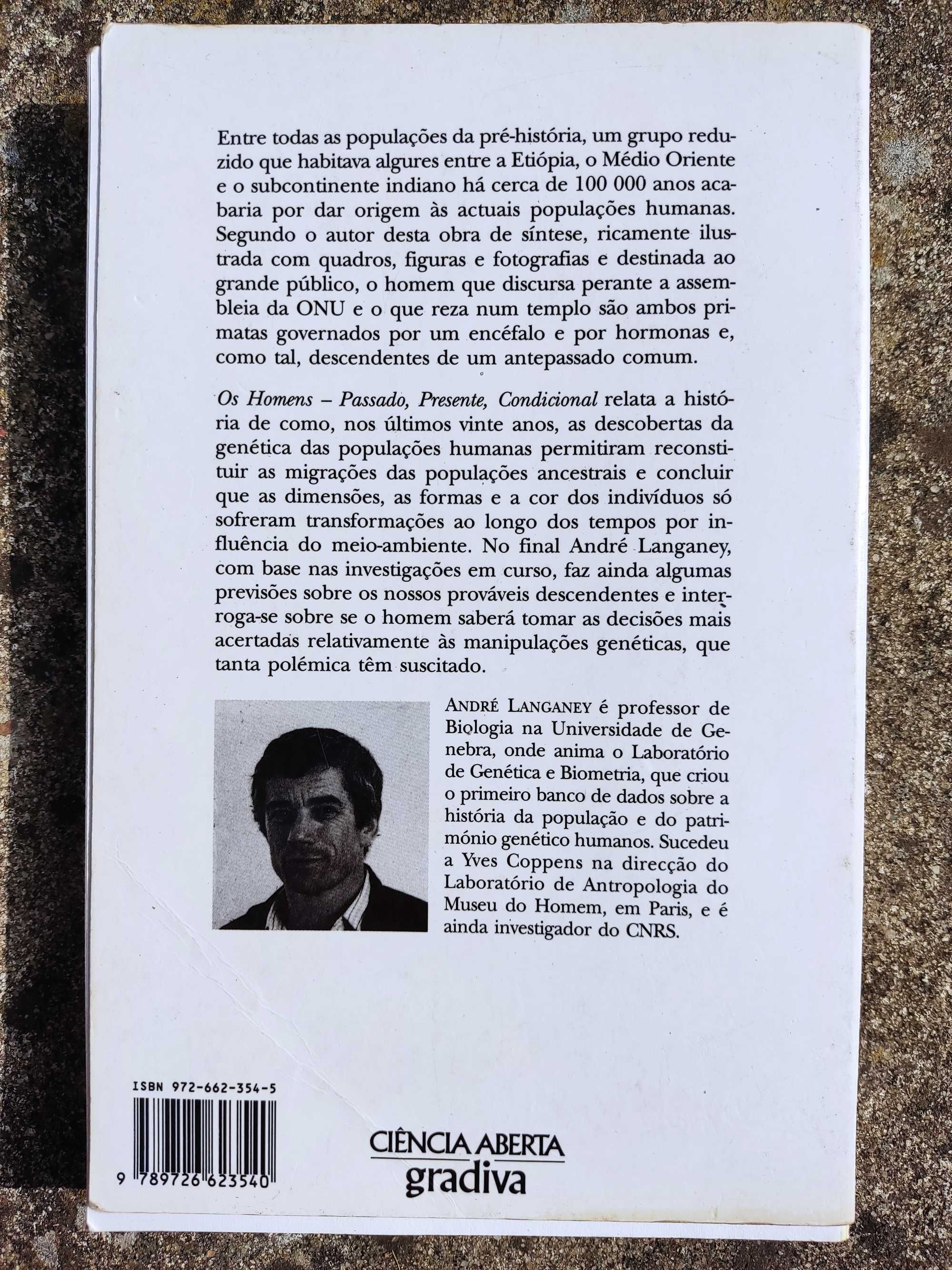 Os homens - passado, presente, condicional, de André Langaney