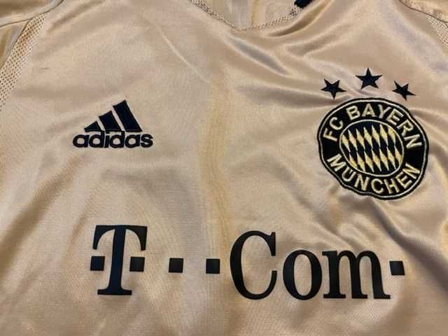 Koszulka piłkarska Bayern Monachium Adidas L młodzieżowa #10 Makaay