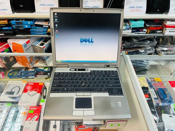 Laptop do diagnostyki DELL D610 14" Pentium 2GB Win XP RS232 LPT