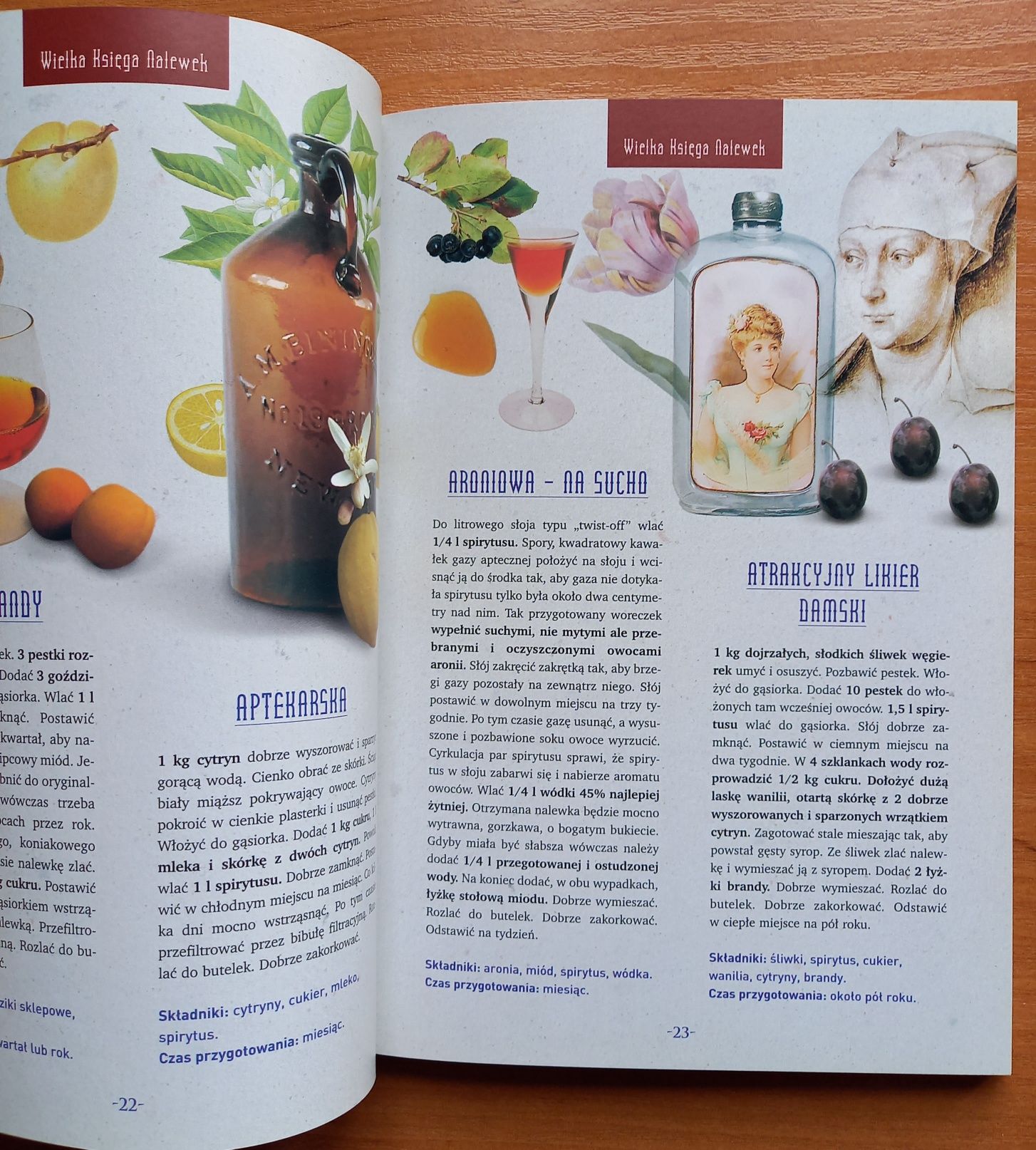 Wielka Księga Nalewek - 292 przepisy na nalewki, likiery i inne trunki