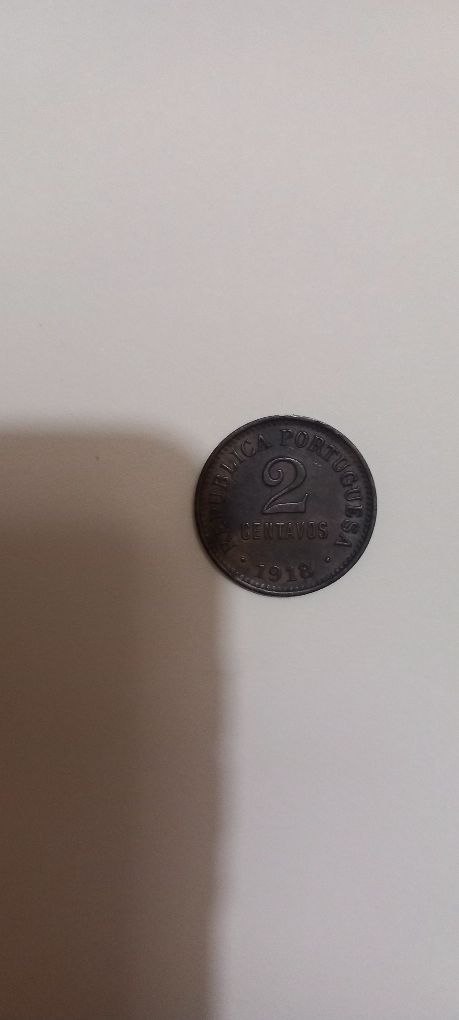 Moeda de 2 centavos de 1918