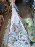 Mata edukacyjna, namiot Kinderkraft Tippy 3w1
