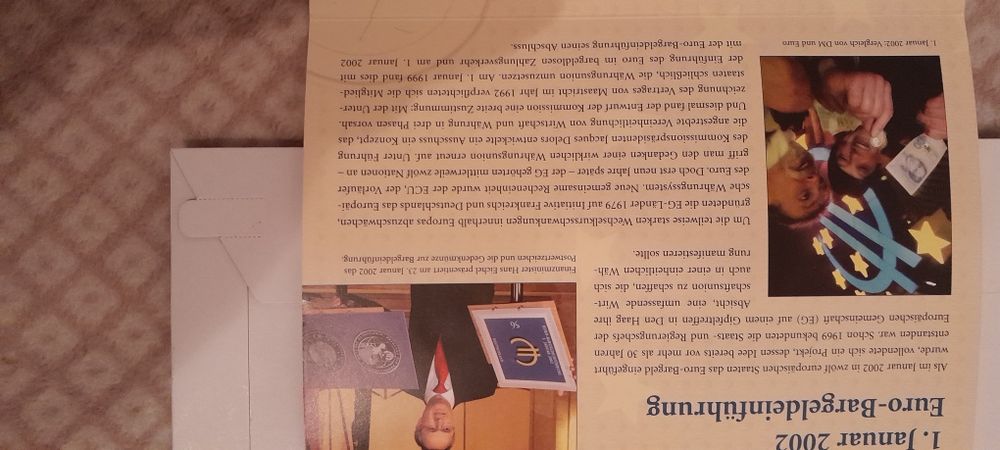 Zestaw monet Euro  Niemiecki 2002roku