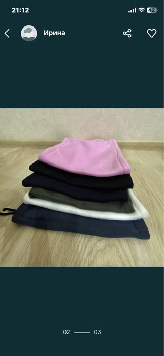 Бафы ,от 2-шт. 100гр.. бафф, снуд,балаклава,,шарф, флис ( турцыя)