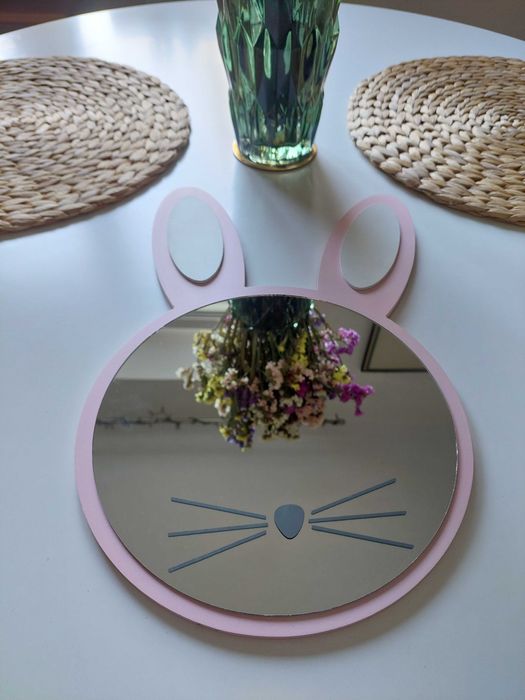 Lustro dziecięce - dla dzieci - króliczek