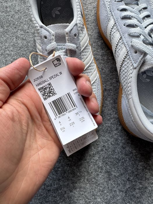 Adidas Handball Spezial Halo Blue White Wonder Blue - 36 2/3