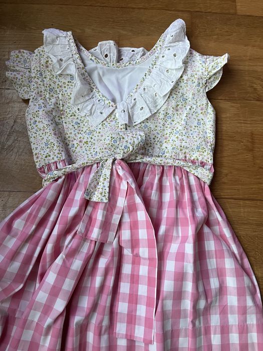 Vestido Pó de talco 10 anos