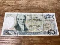 Grecja Banknot 500 Drachm 1983 Stan bardzo dobry