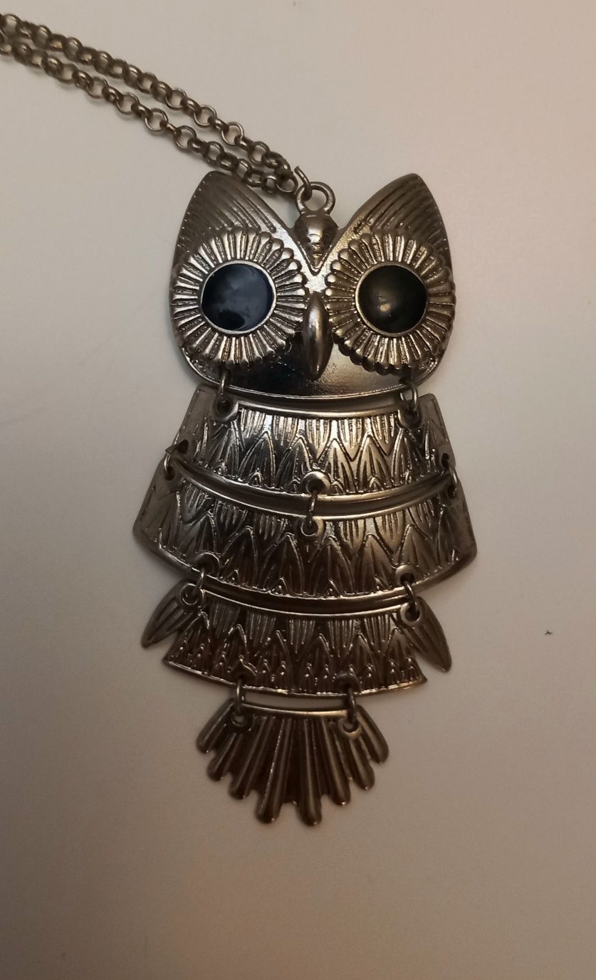 Sowa • naszyjnik • owl necklace • IAM • srebrna sówka