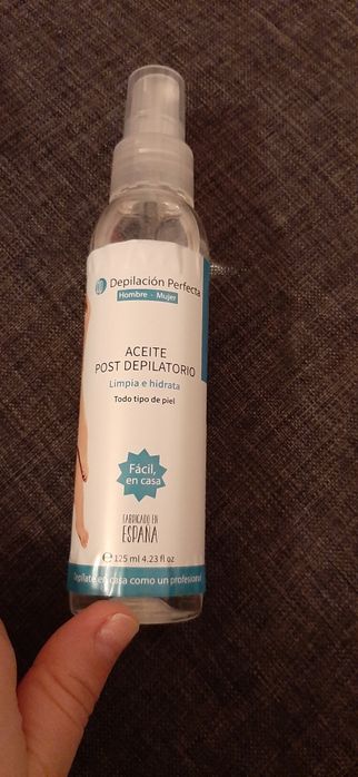 Oleo limpeza pos depilarorio