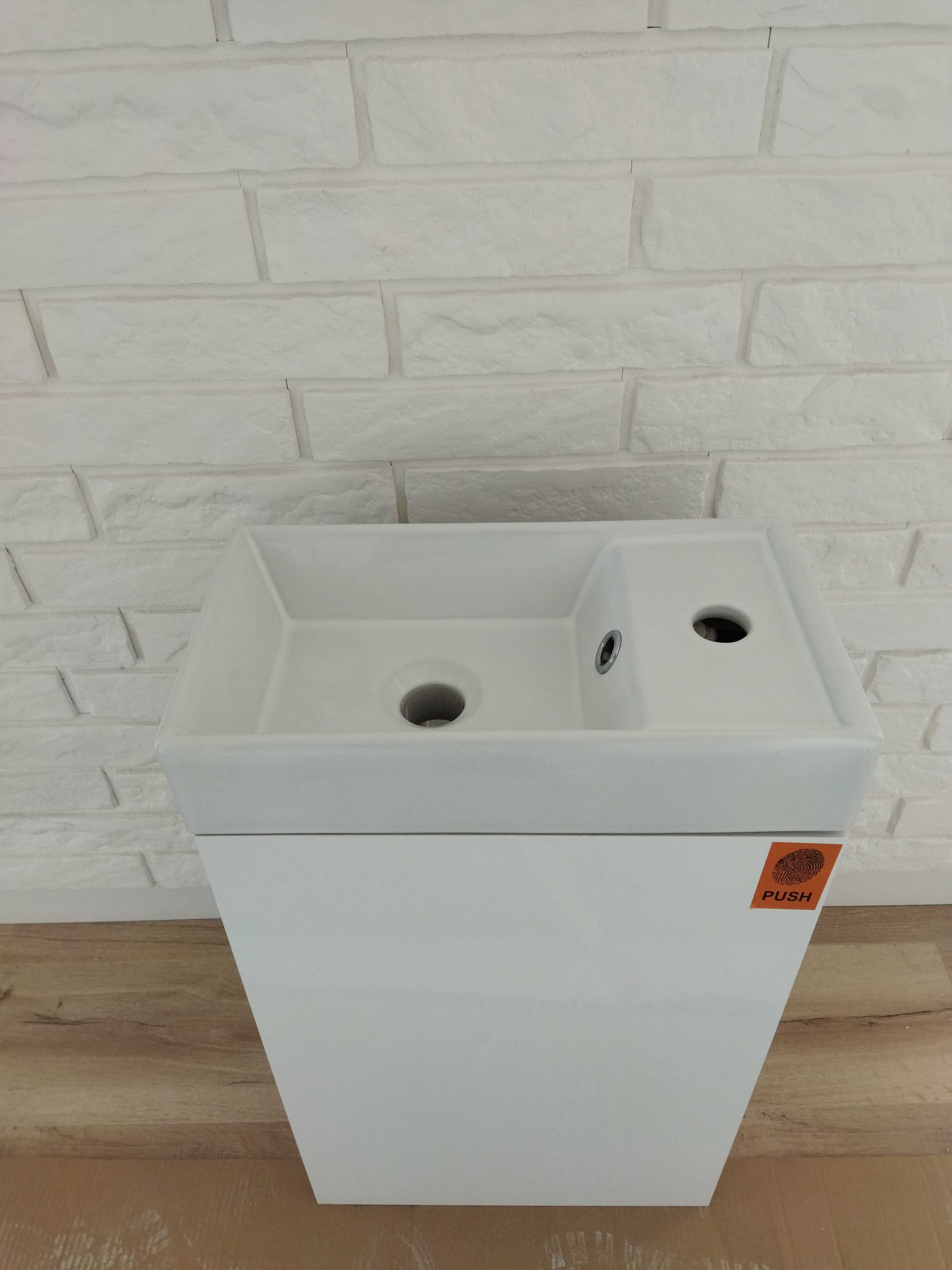 Umywalka 60x40 z szafką