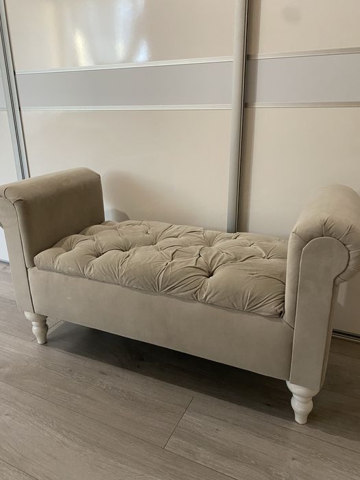 Ławka tapicerowana pufa