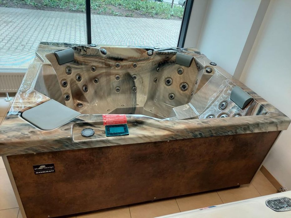 Spa ogrodowe jakuzi OKA 3 Hanscraft 5-osobowe UV+ ozonator Bluetooth