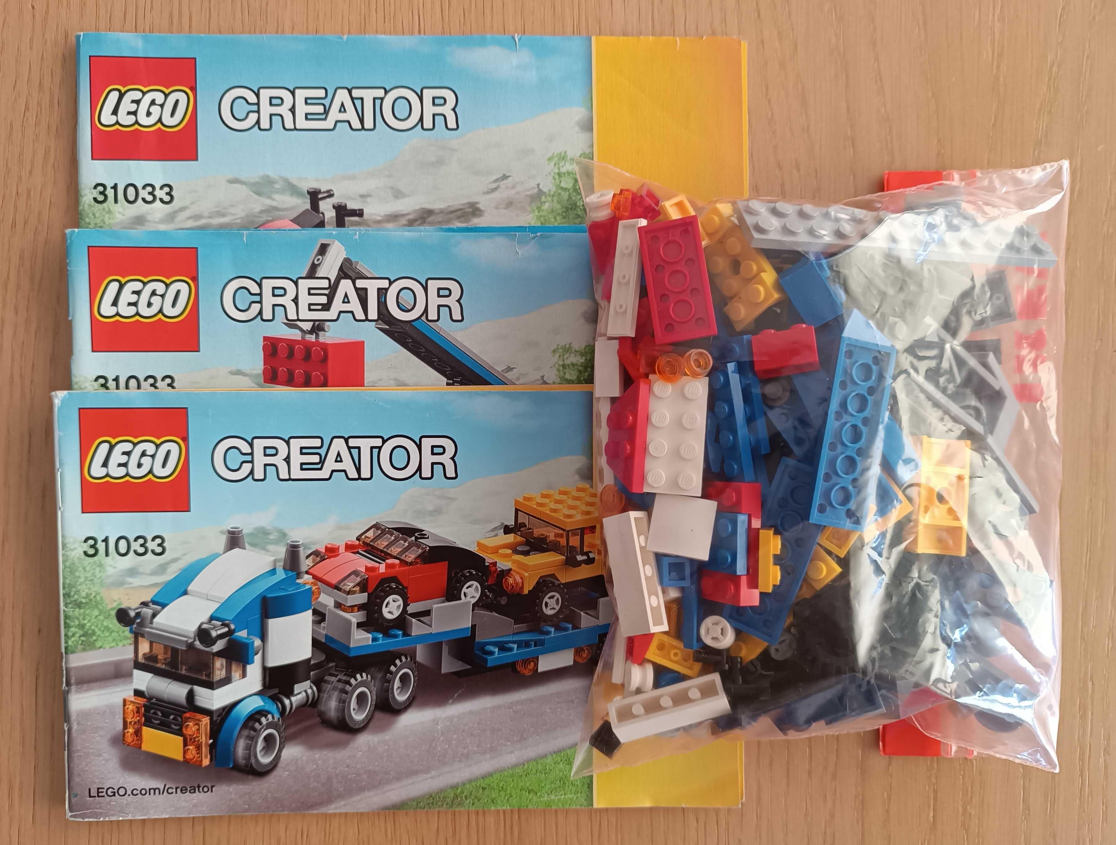 LEGO Creator 31033 Autolaweta Stan Idealny 3w1