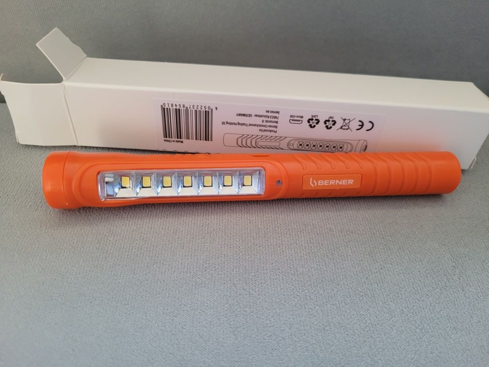 Latarka led pen 7+1 Berner