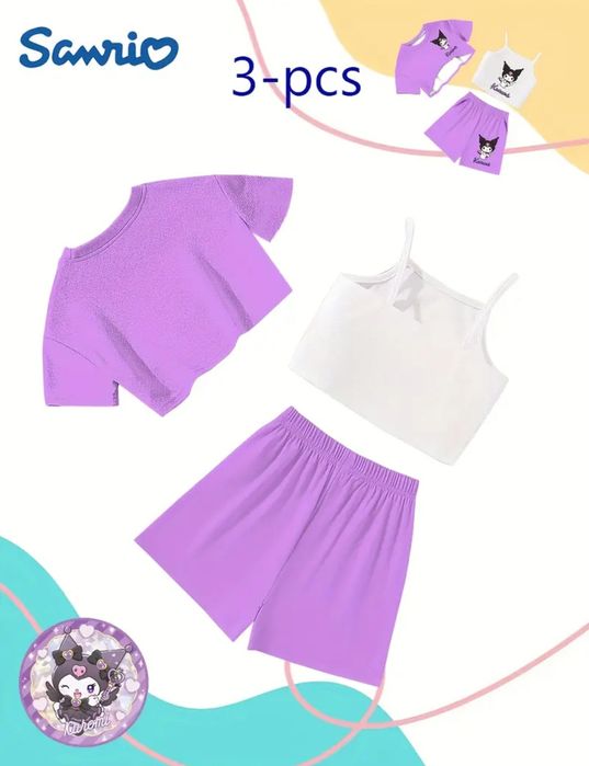 Літній костюм для дівчинки